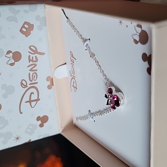 Disney Minnie Mouse Necklace Disney Minnie Mouse Necklace Disney Minnie Mouse Ne - Picture 5 of 17